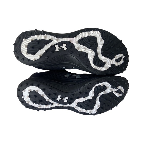 Under Armour yard turf baseball shoes black NEW 10 - Picture 4 of 7